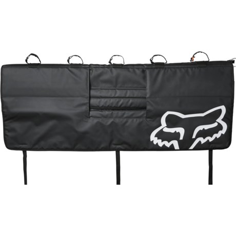 Fox Racing Small Tailgate Cover - Black in Black