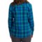 6630G_2 Foxcroft Shaped Plaid Shirt - Wrinkle-Free, Long Sleeve (For Women)