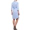 364FP_2 Foxcroft Taylor Non-Iron Shirtdress - 3/4 Sleeve (For Women)