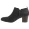 180YM_4 Franco Sarto Barrett Ankle Boots - Vegan Suede (For Women)