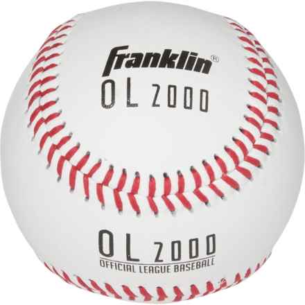Franklin Sports OL2000 League Baseball in White