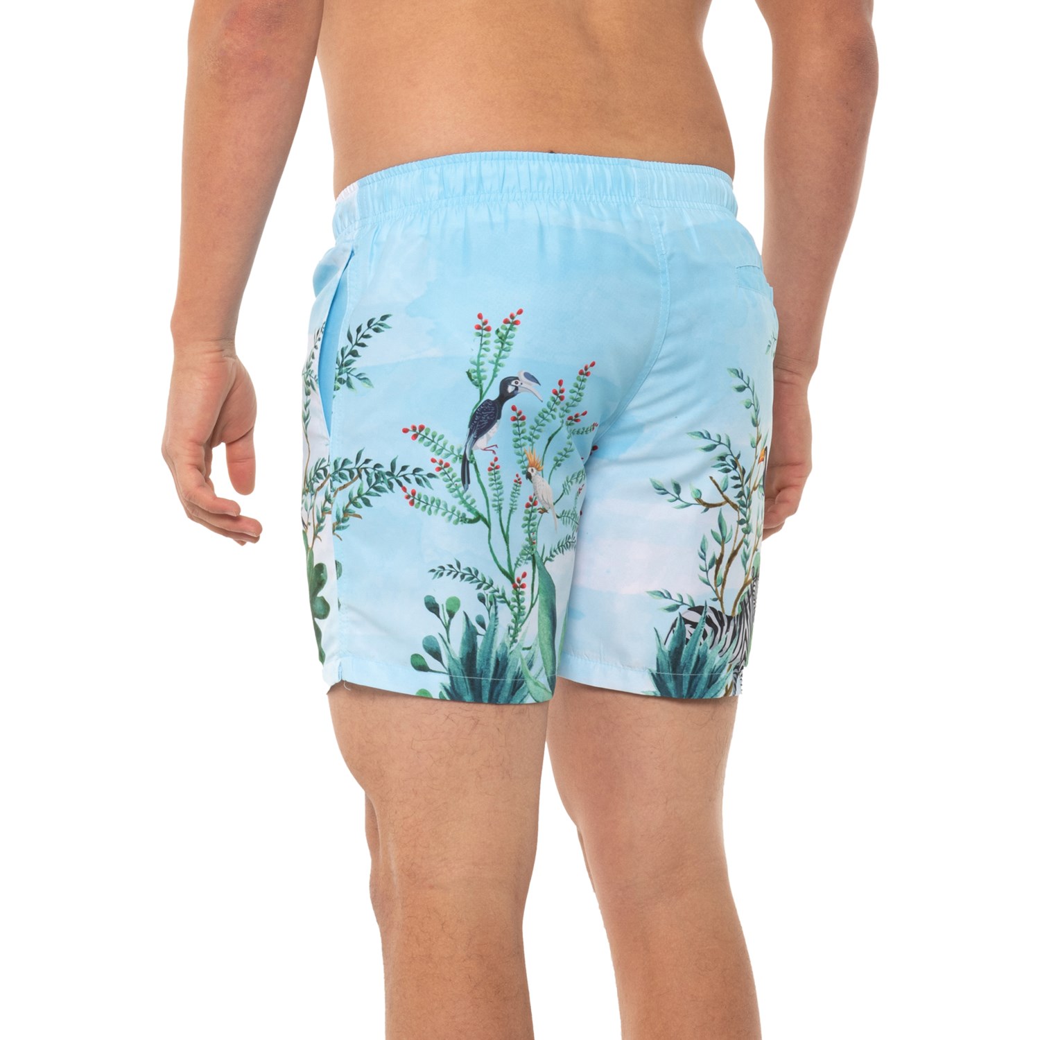 Franks Daintree Sky Print Swim Trunks (For Men) Save 39