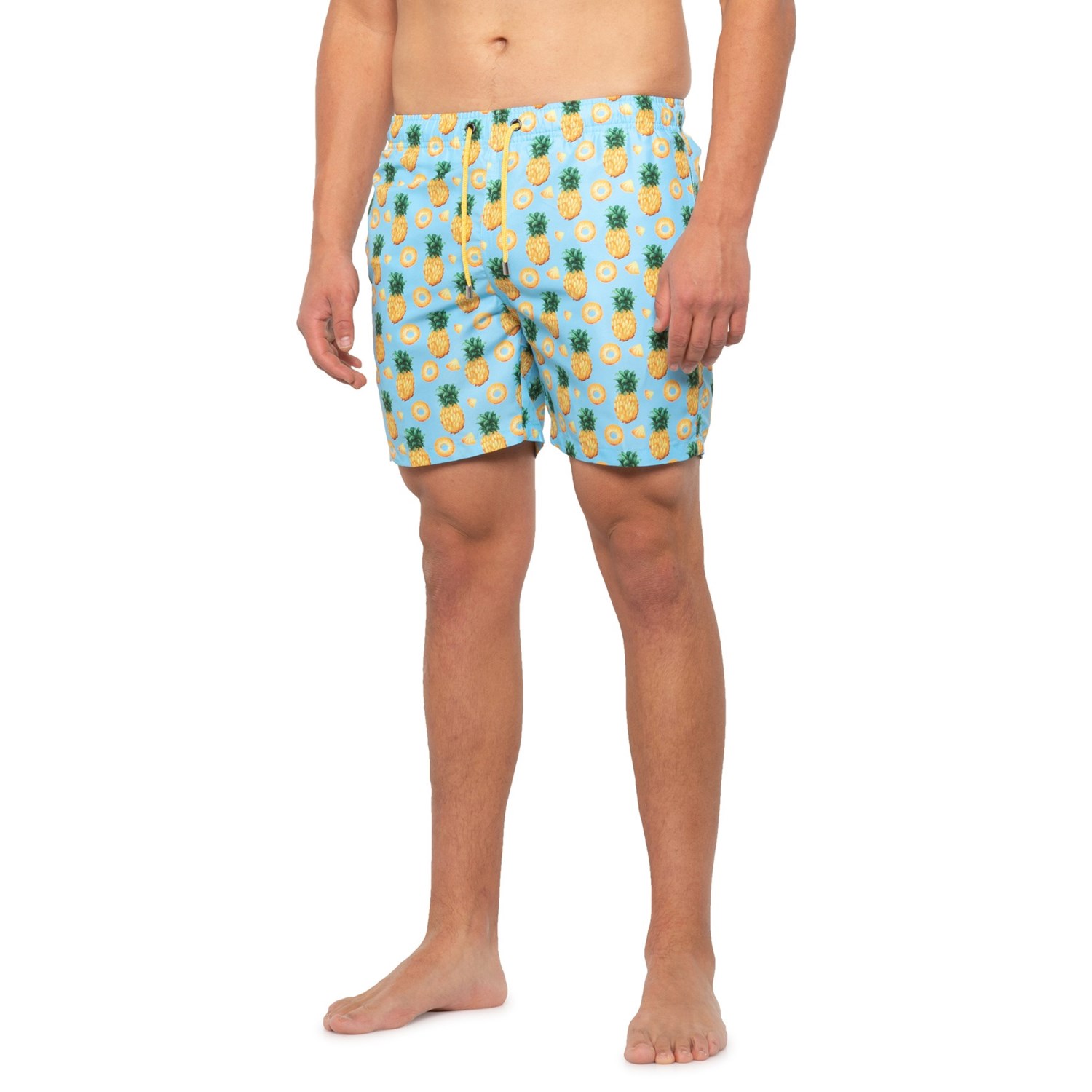 pineapple swim trunks