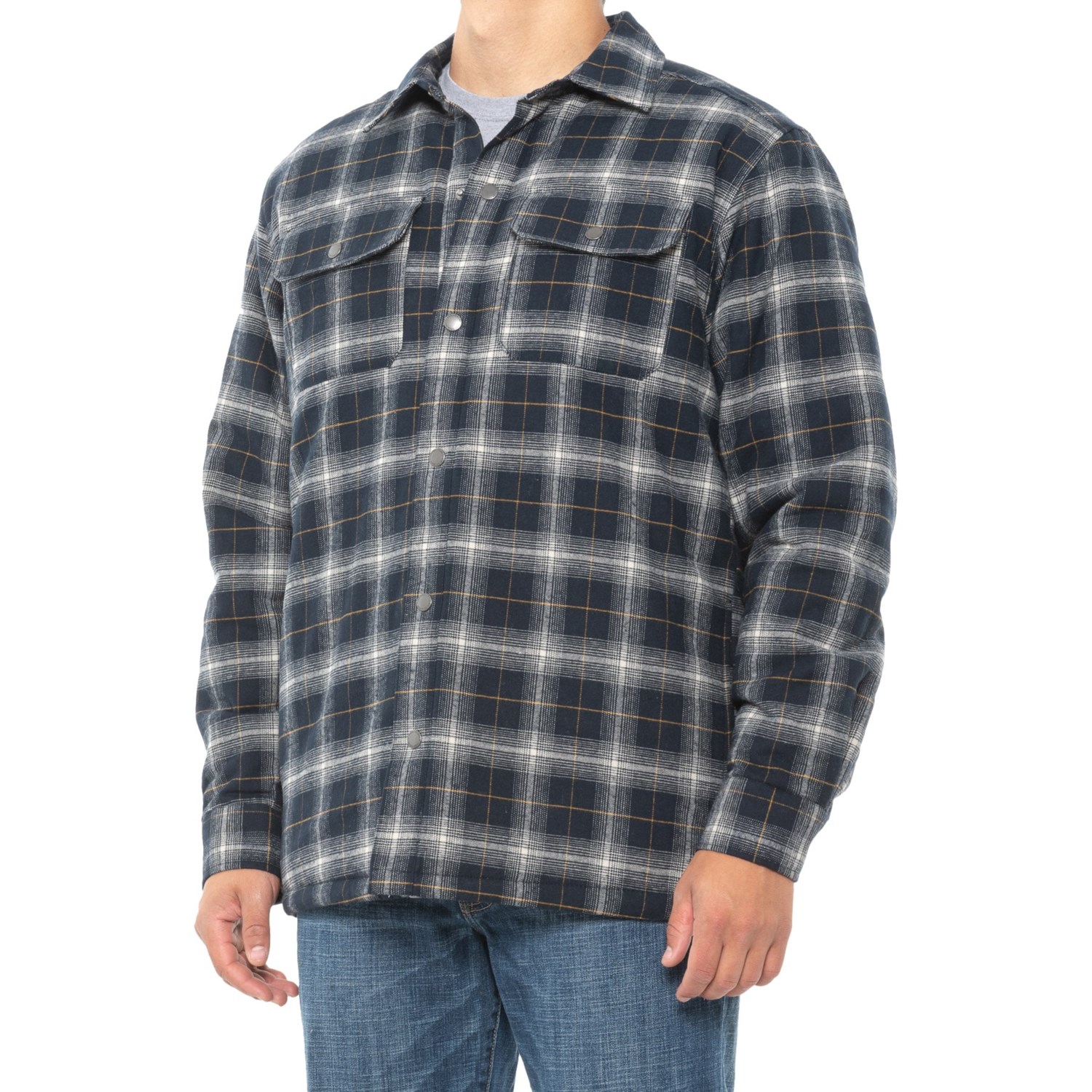 Free Country Adirondack Flannel Utility Shirt Jacket (For Men) - Save 70%