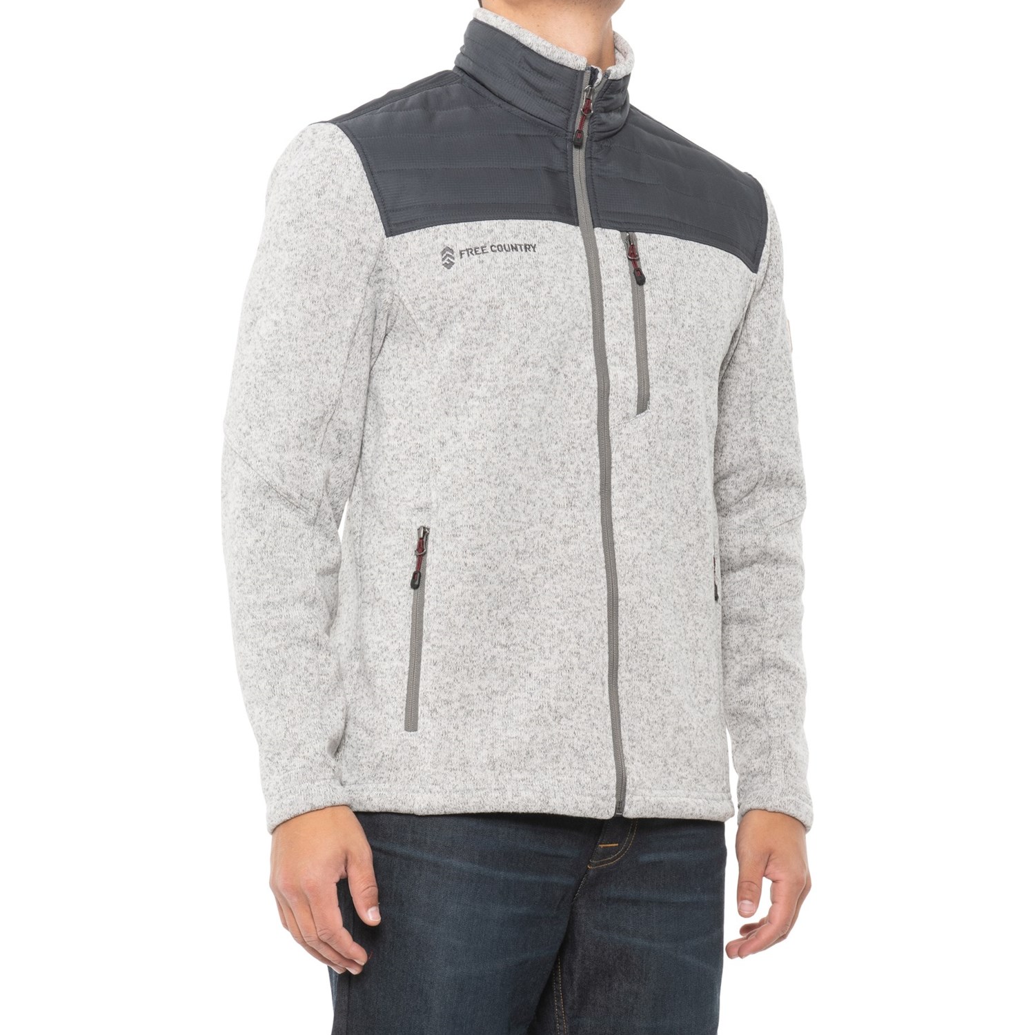 free country men's fleece jacket