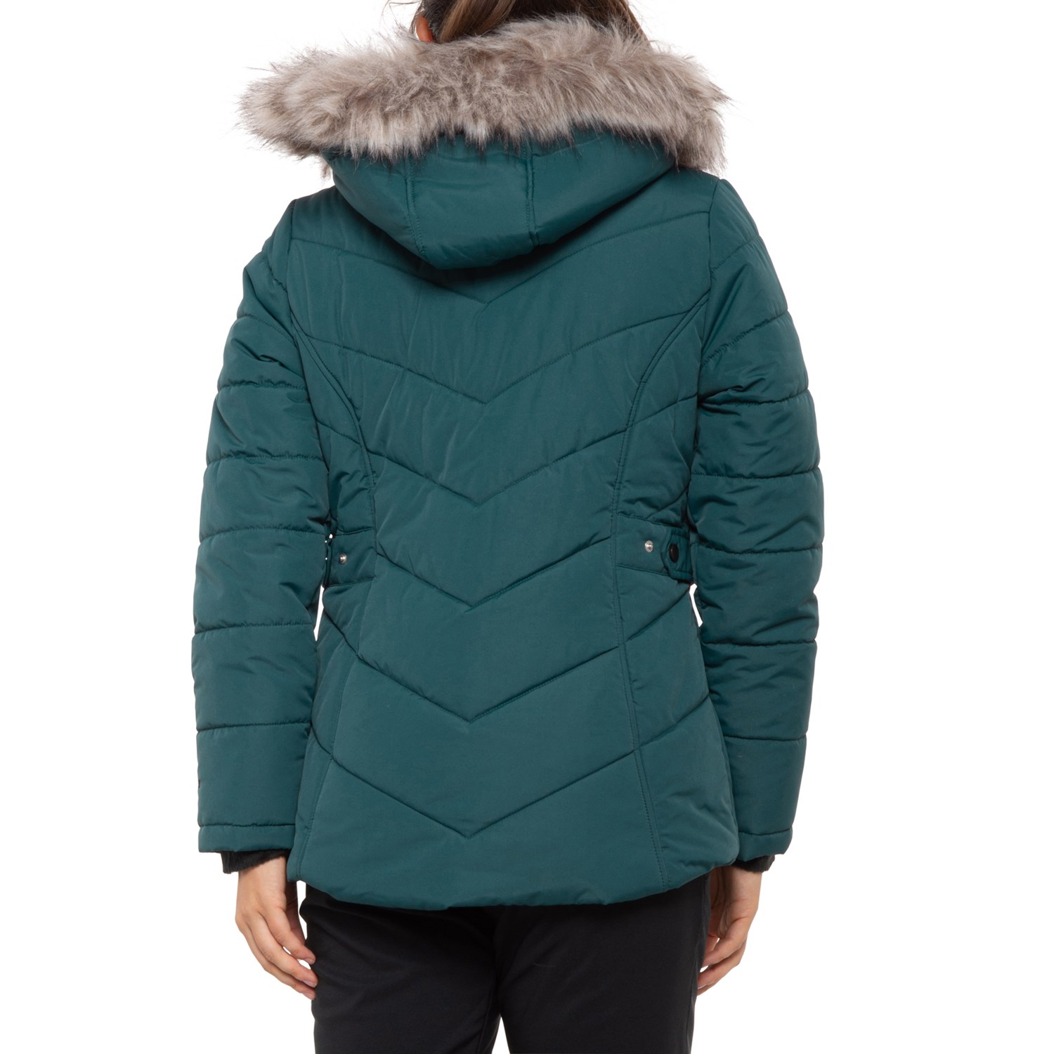 Free Country Side-Tab Faux-Fur Hood Puffer Jacket (For Women) - Save 56%
