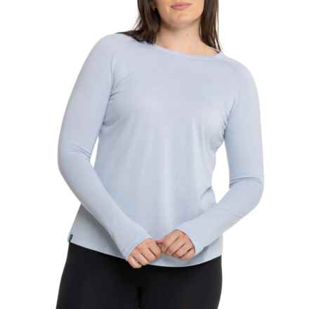 Free Fly Lightweight II Shirt - UPF 40, Long Sleeve in Blue Mist