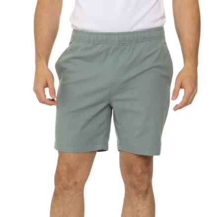 Free Fly Stretch Canvas Shorts - 7” in Shale Green
