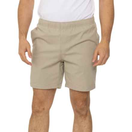 Free Fly Stretch Canvas Shorts - 7” in Stone Khaki