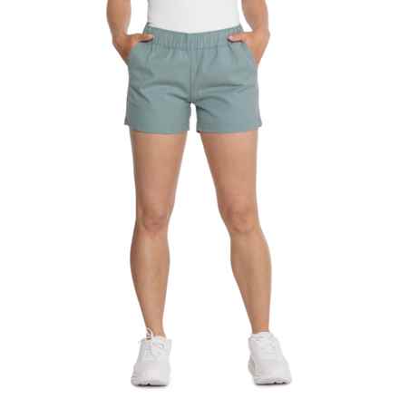 Free Fly Stretch Canvas Shorts in Shale Green