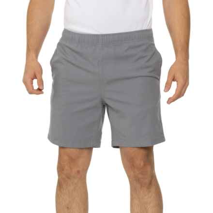 Free Fly Stretch Canvas Shorts in Slate