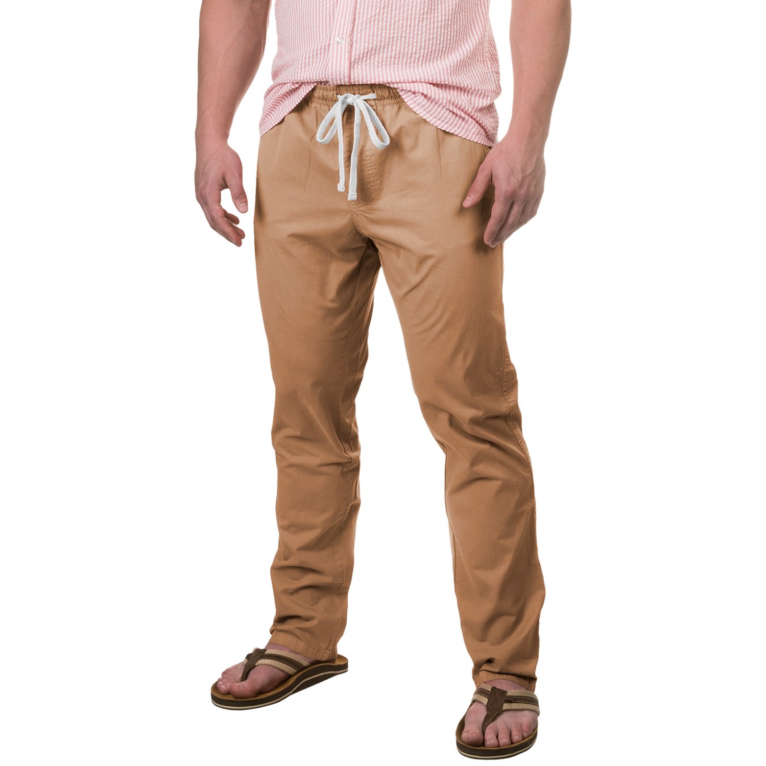 Free Nature Twill Drawstring Pants (For Men) Save 37