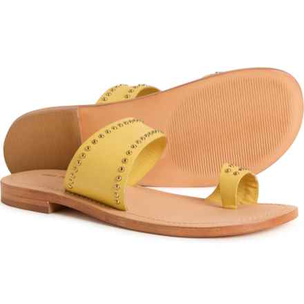 Free People Amelie Sandals - Leather (For Women) in Sun Butter
