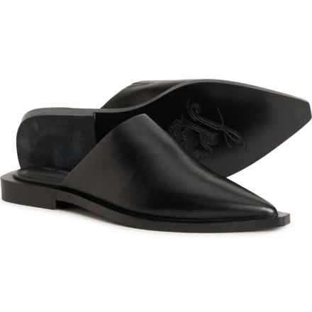 Free People Becky Mule Shoes - Leather (For Women) in Black
