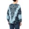 578PW_2 Free People Blue Birds of a Feather Floral Shirt - V-Neck, 3/4 Sleeve (For Women)