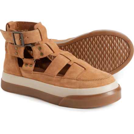Free People Bodhi Fisher Sneakers - Suede (For Women) in Tan Suede