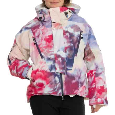 Free People Cares On the Ascend Printed Ski Jacket - Insulated in Pink Combo