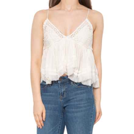 Free People Carrie Tank Top in White