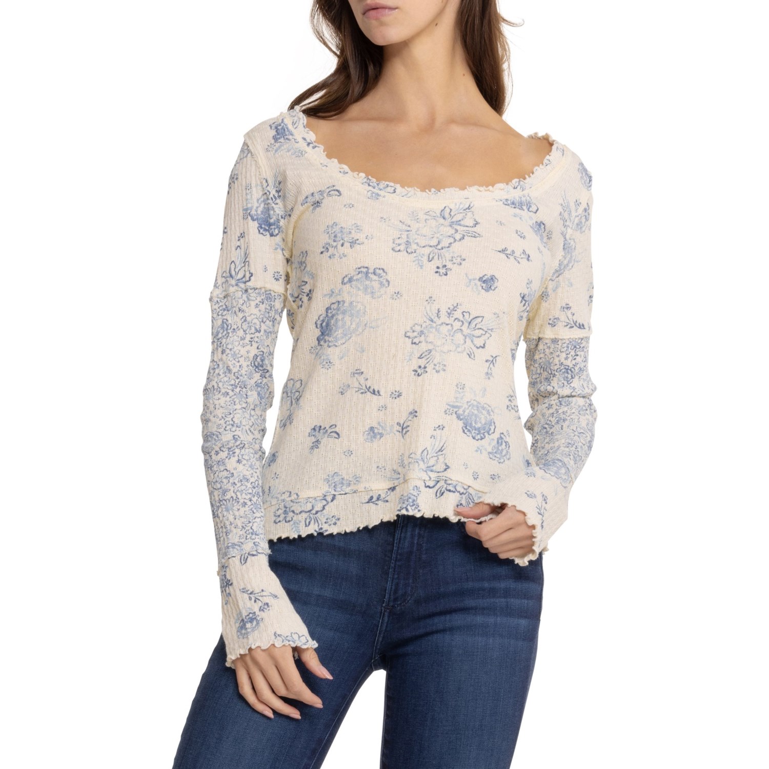 free people long sleeve thermal