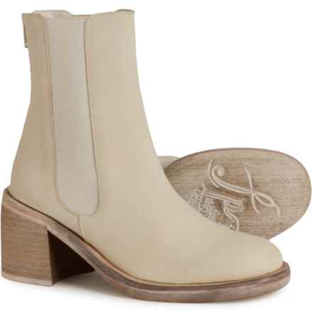 Free People Essential Chelsea Boots - Suede (For Women) in White