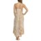 5KVAH_2 Free People First Date Printed Maxi Slip Lounge Dress - Sleeveless