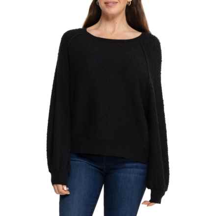 Free People Found My Friend Shirt - Long Sleeve in Black