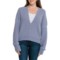 Free People Into You Sweater in Blue