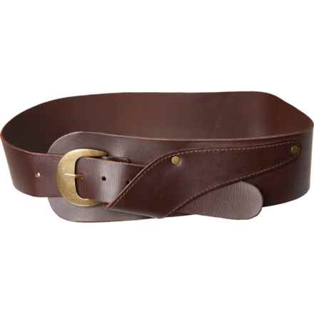 Free People Jericho Hip Belt - Leather in Dark Roast