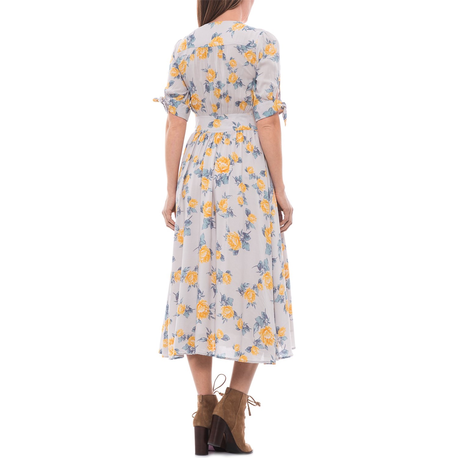 Free People Love of My Life Printed Midi Dress (For Women) - Save 43%