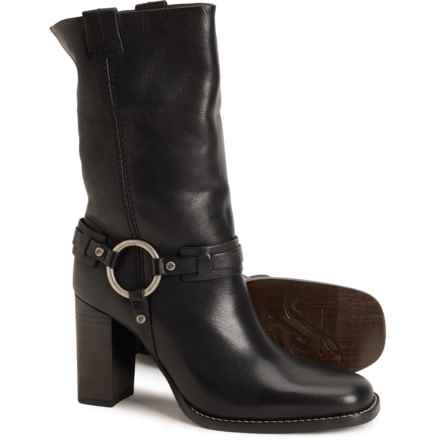 Free People Made in Portugal Hayden Harness Boots - Leather (For Women) in Black