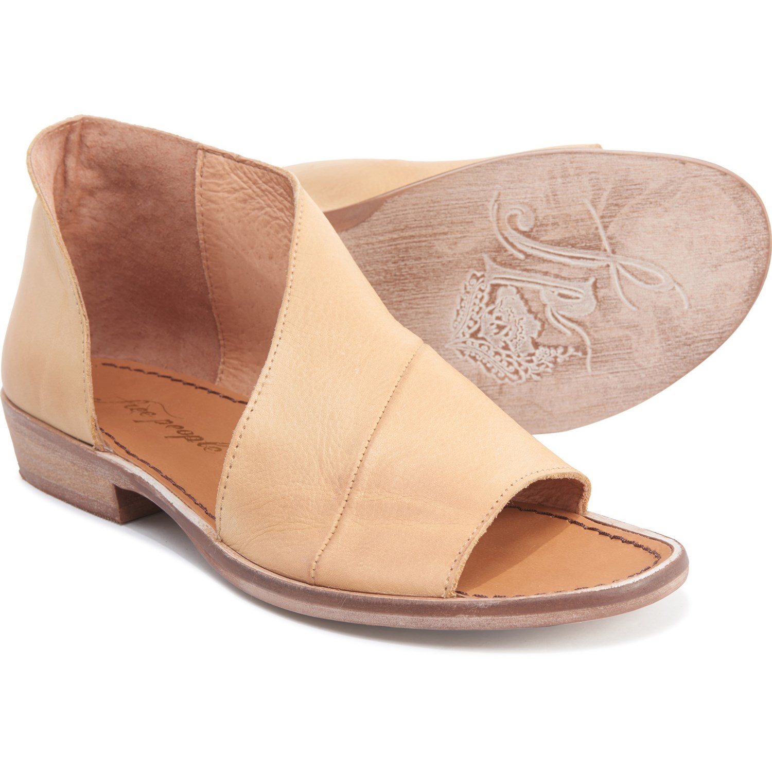 free people leather sandals