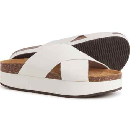 Free People Made in Spain Sidelines Flatform Sandals (For Women) in White
