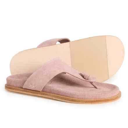 Free People Mika Sandals - Suede (For Women) in Orchid Ice Suede