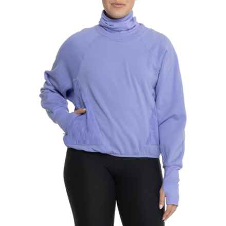 Free People Movement Keepin Cozy Run Sweater in Blueberry