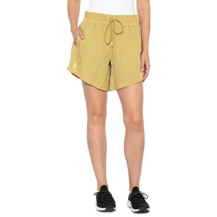 Free People Movement Levitate Shorts in Honey Wheat