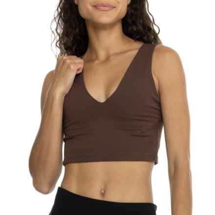 Free People Movement Never Better Cropped Camisole in Cocoa