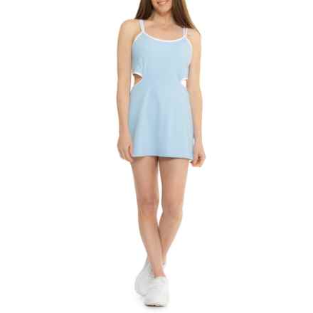 Free People Movement One More Serve Dress - Built-In Liner, Sleeveless in Mediterranean Combo