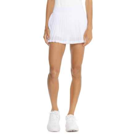 Free People Movement Rally Ruffle Mini Skort in Ivory