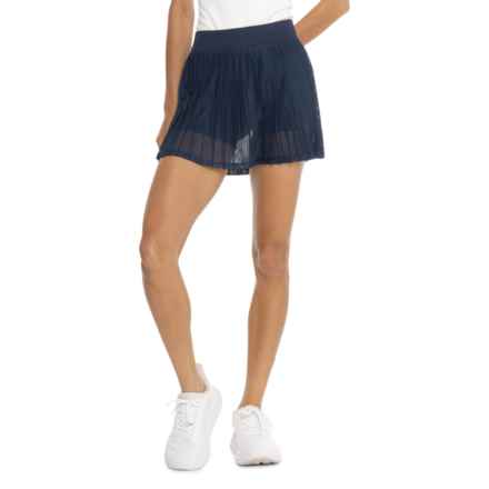 Free People Movement Rally Ruffle Mini Skort in Navy