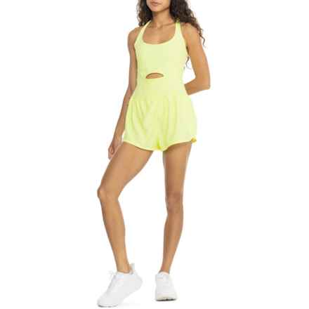 Free People Movement Righteous Runsie - Sleeveless in Neon Yellow
