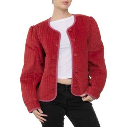 Free People Natalia Jacket in Red