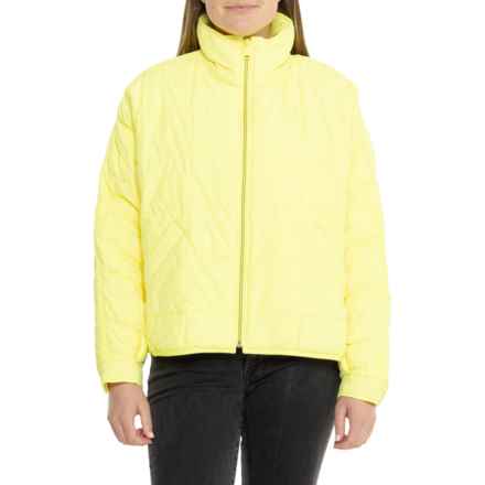 Free People Pippa PrimaLoft® Packable Puffer Jacket - Insulated in Yellow Combo