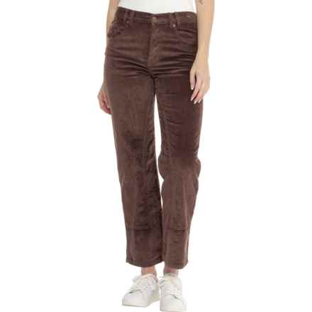 Free People Risk Taker Corduroy Pants in Chocolate