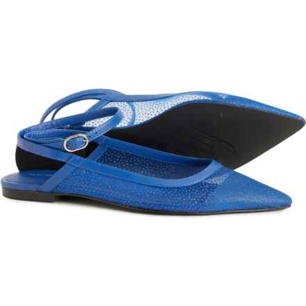 Free People Sheer Glitter Jules Flats (For Women) in Blue