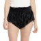 Free People Snow Angel Micro Lounge Shorts in Black