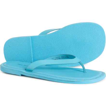 Free People Sona Thong Sandals - Leather (For Women) in Pool Blue
