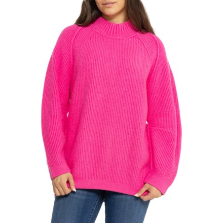 フリーピープル Free People Sunbeam Sweater レディース Sweaters Hot Pink Sunbeam Sweater, Hot Pink – Punch Clothing