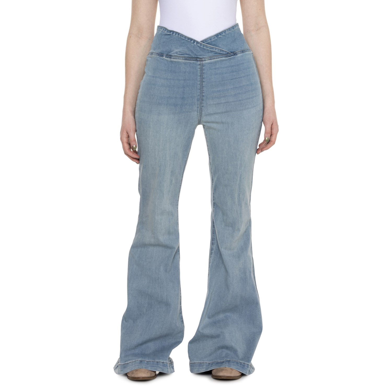 Free People Venice Beach Flared Jeans - Save 23%