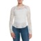 Free People Wild Roses Shirt - Long Sleeve in Ivory