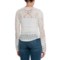 4ACDY_2 Free People Wild Roses Shirt - Long Sleeve